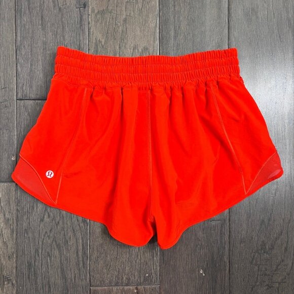 Lululemon Hotty Hot High-Rise Lined Short 2.5" Hot Heat - Picture 3 of 6